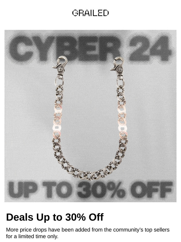 Now up to 30% off!