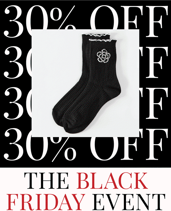 BLACK FRIDAY 30% OFF