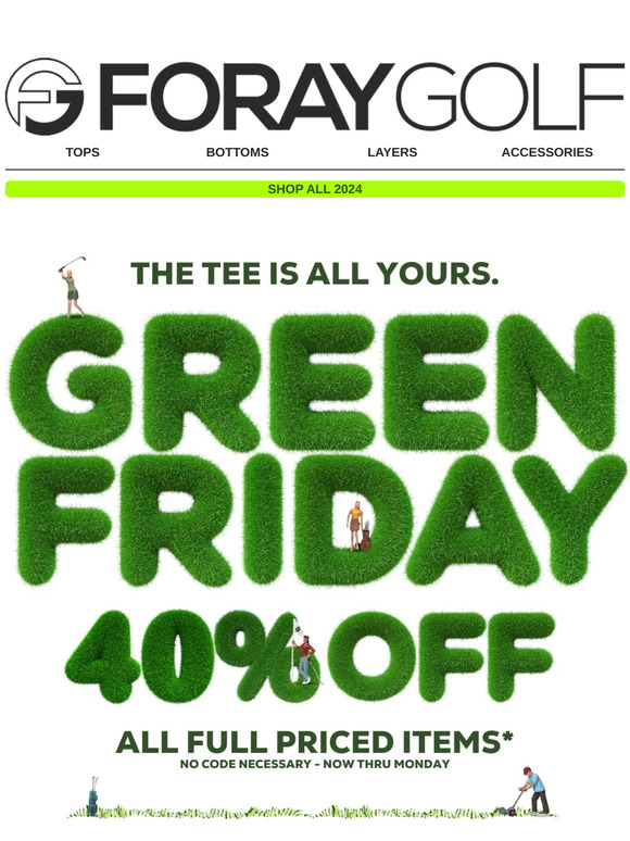 OMG?! GREEN FRIDAY SALE STARTS NOW!