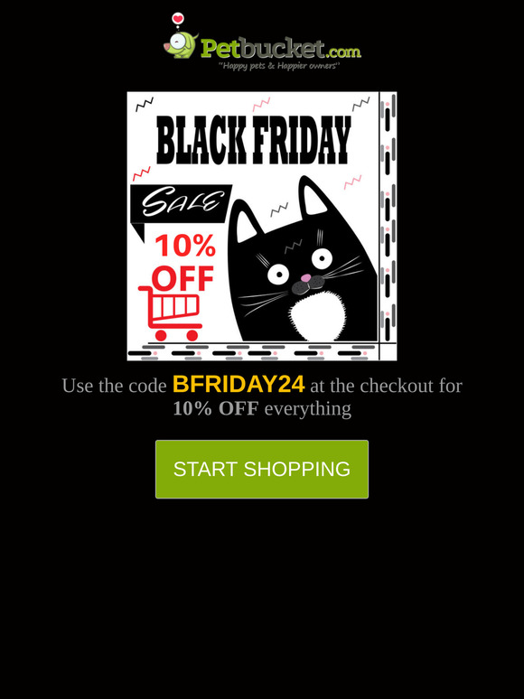 Black Friday Sale - A dark day for tick & fleas
