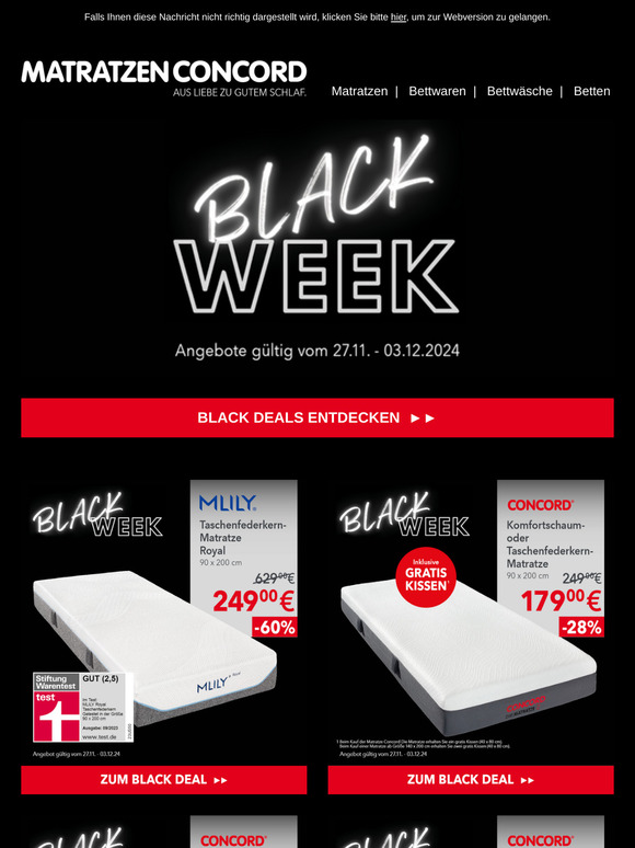 % Black Week mit Black Deals 🖤