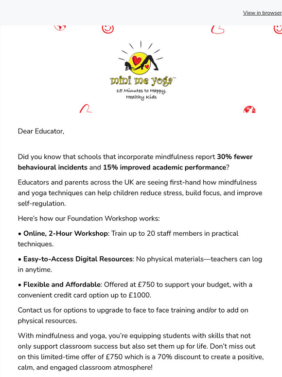 Our workshop can help your students thrive—let us show you how!