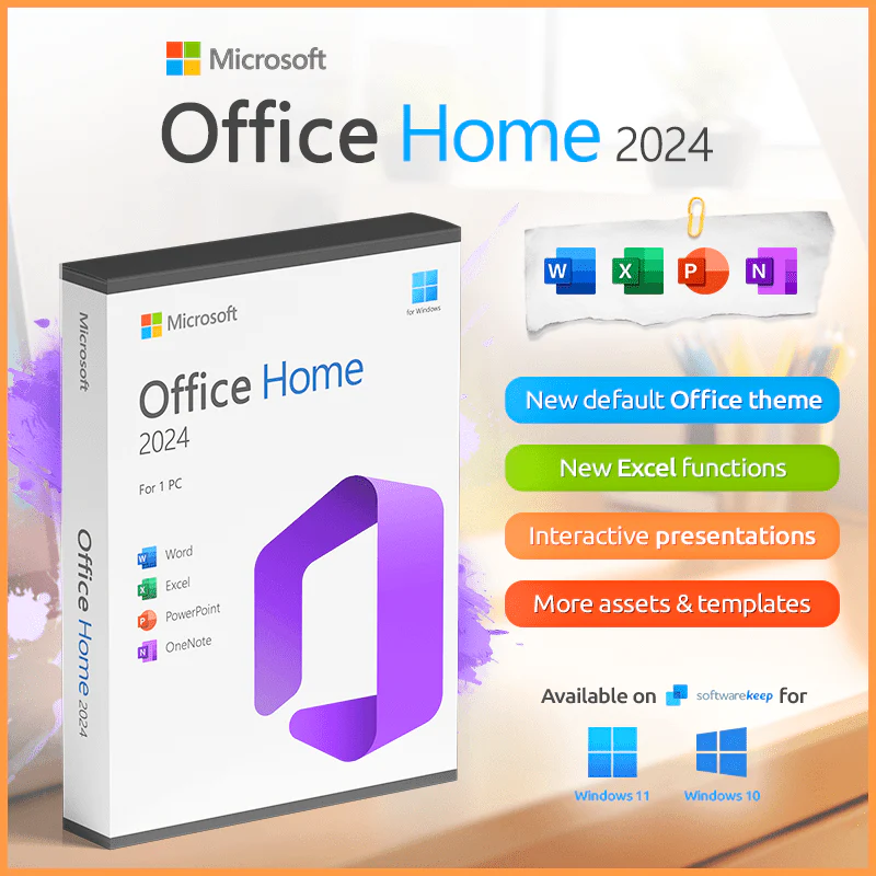 Image of Microsoft Office 2024 Home PC