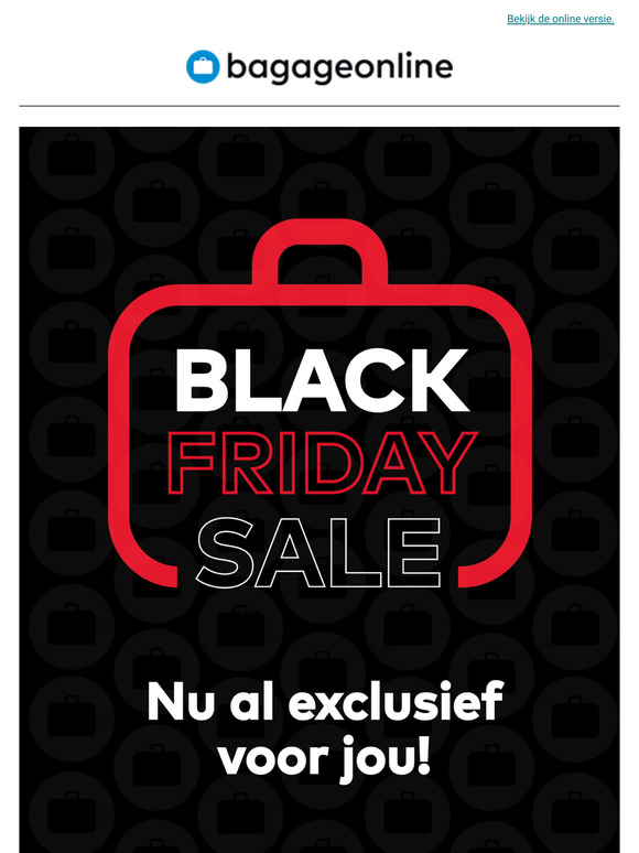 BLACK FRIDAY SALE
