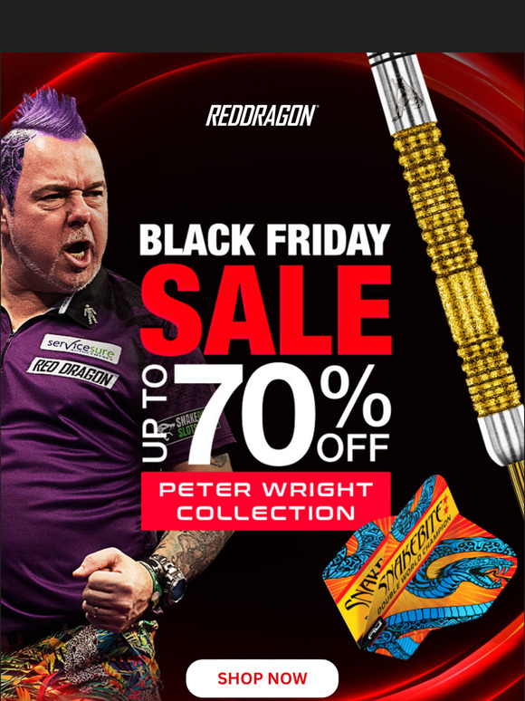 🚨Up to 70% Off Peter "Snakebite" Wright for Black Friday🐍