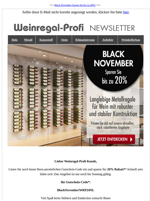 Nur für kurze Zeit!