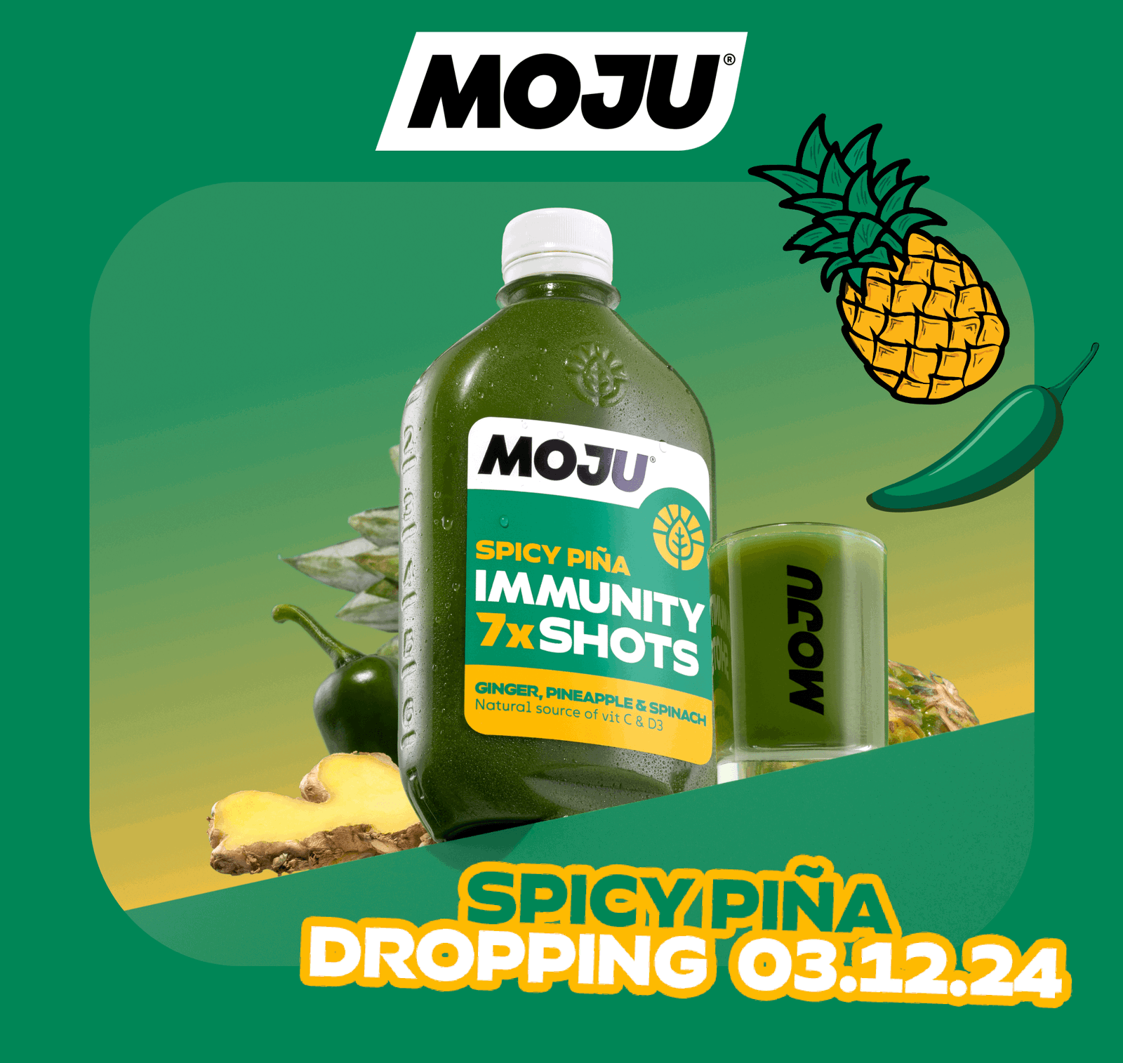 Spicy Pina dropping 03.12.24