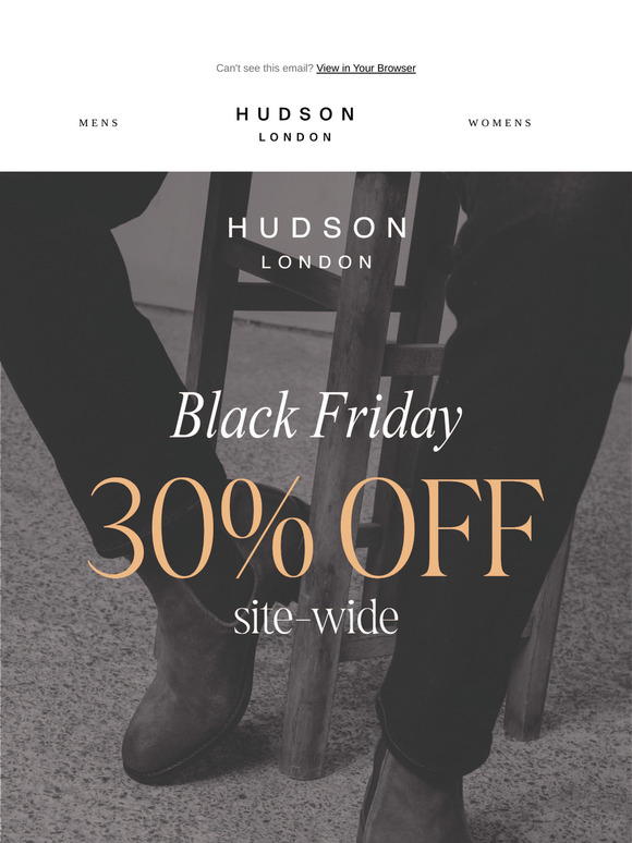 30% off site-wide | Offer ends Tuesday