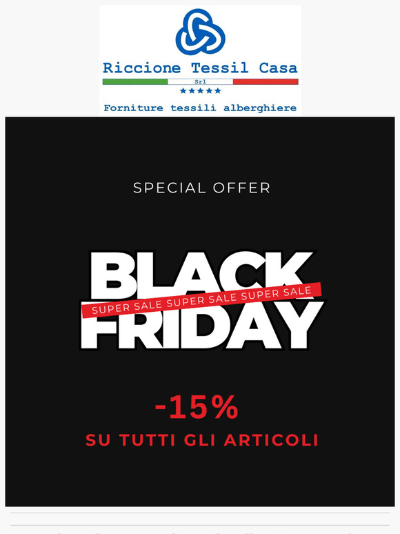 ⏳ Ultima chiamata: il Black Friday anticipato termina tra due giorni!!