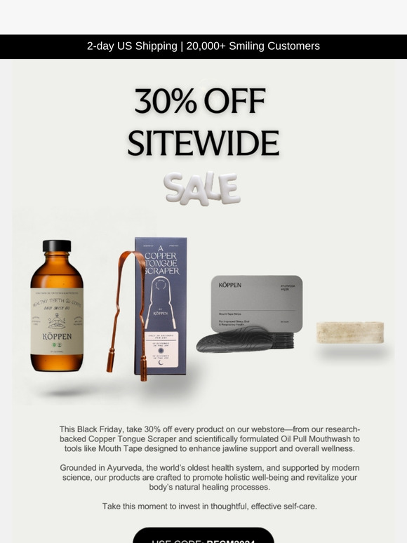 30% Off Everything