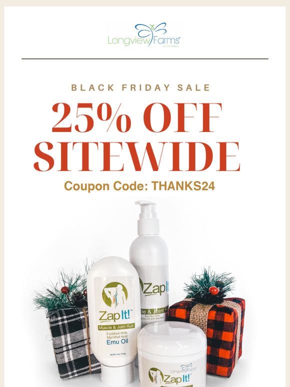 Black Friday is here!