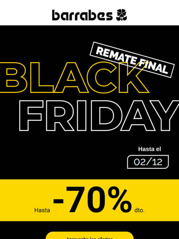 Remate final hasta el 70% dto.
