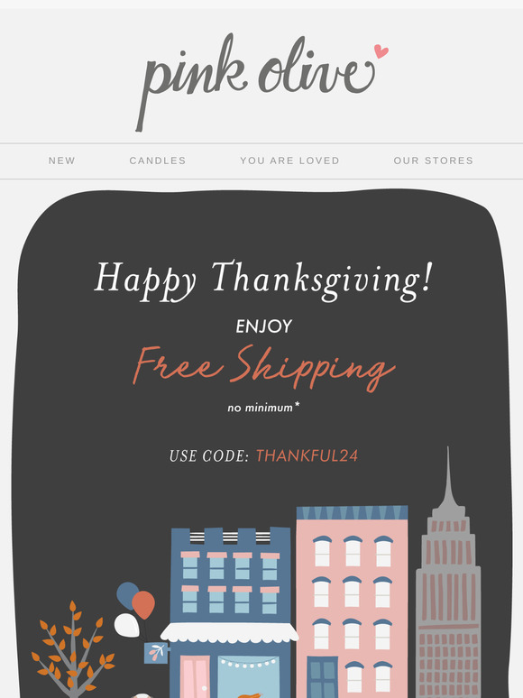 Happy Thanksgiving! Enjoy FREE shipping! 🍁🍗