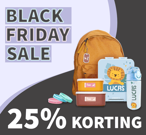 25% korting op het hele assortiment