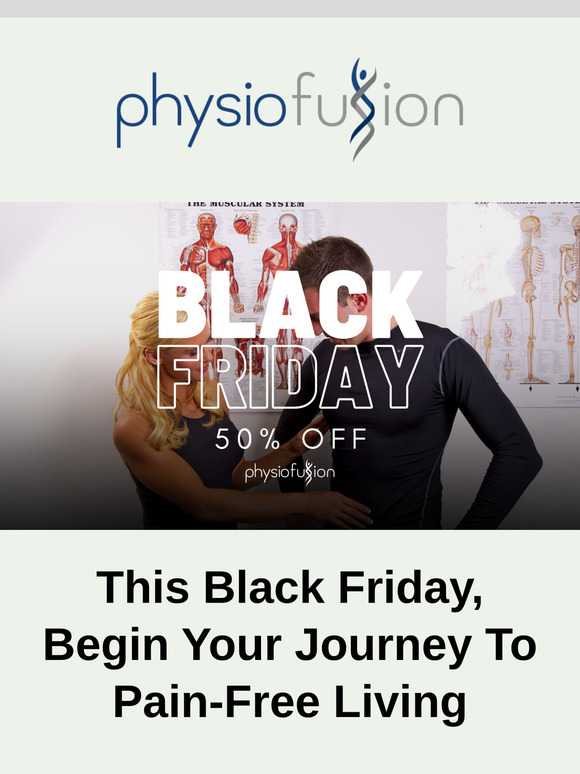 Black Friday Special: 50% Off Programs and Consultations!