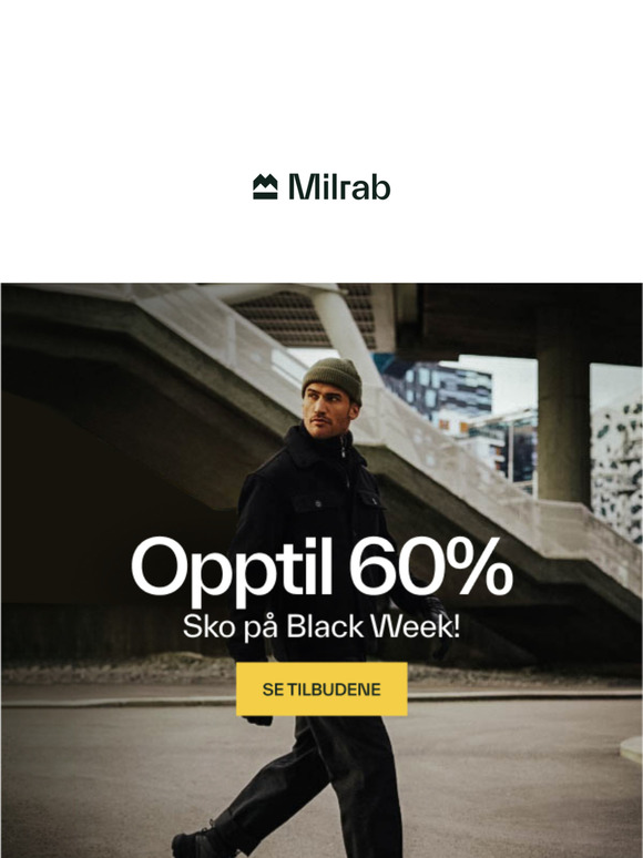Black Week-priser på sko! 🤩 🥾