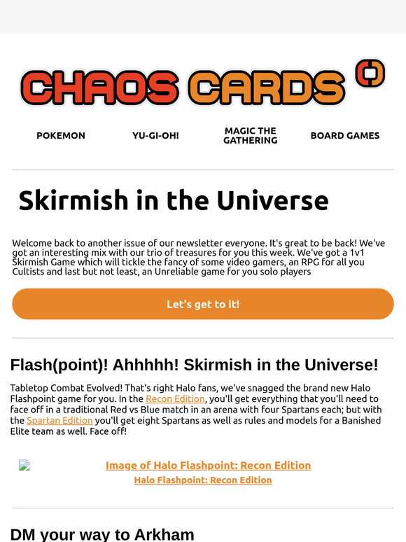 Skirmish in the Universe