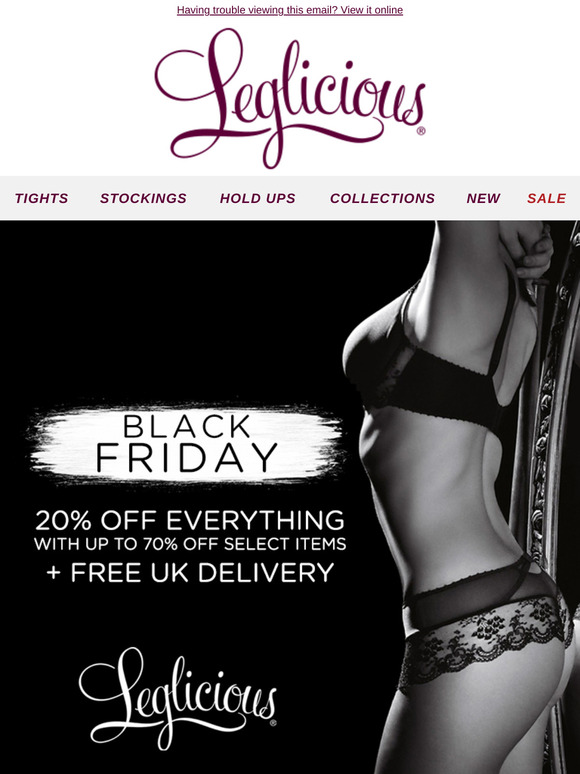 20% off everything this Black Friday Weekend....