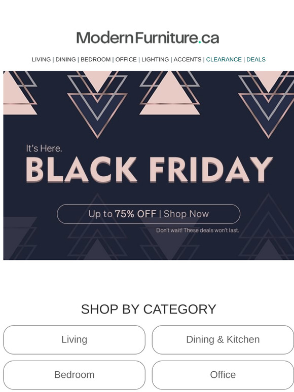 Up to 75% OFF | BLACK FRIDAY!