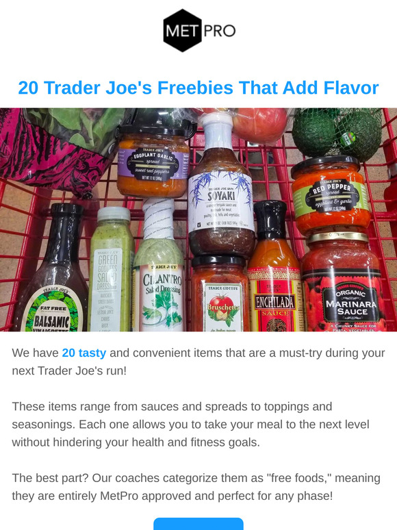 20 Healthy Trader Joe's Products Nutritionists Swear By