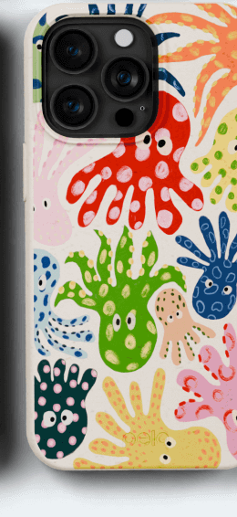 Seashell Octopi iPhone 13 Case