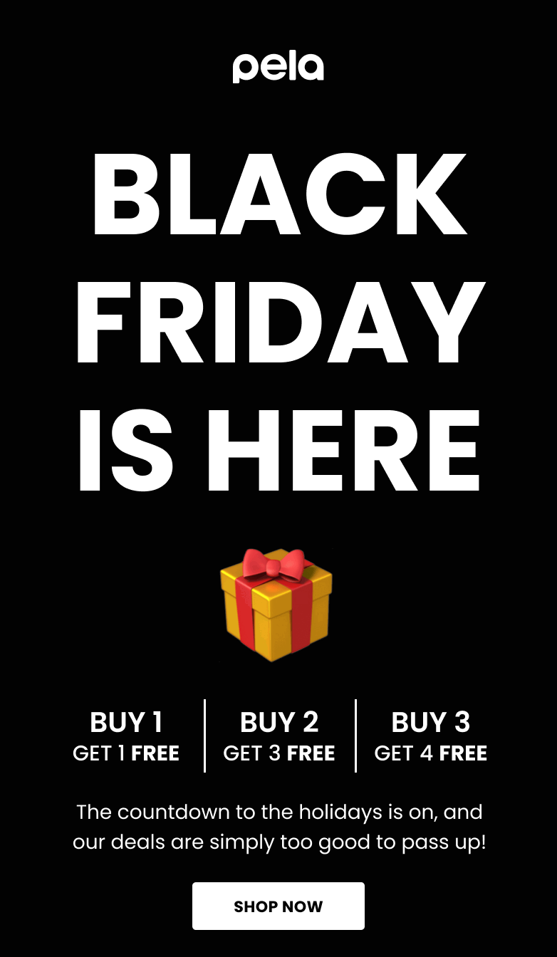 BLACK FRIDAY IS HERE
