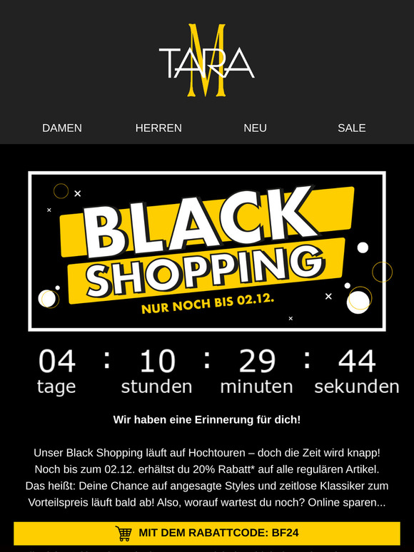 Back Week: 20% Rabatt