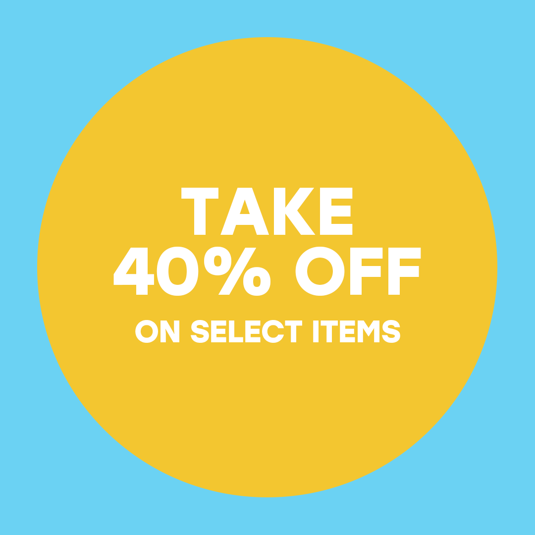 Take 40% on Select Items