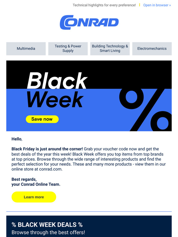 % Black Friday Deals - Don't miss out! %