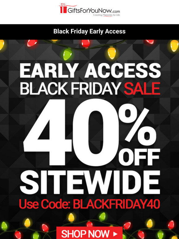 GiftsForYouNow: 40% Off Personalized Gifts Starts NOW! | Milled