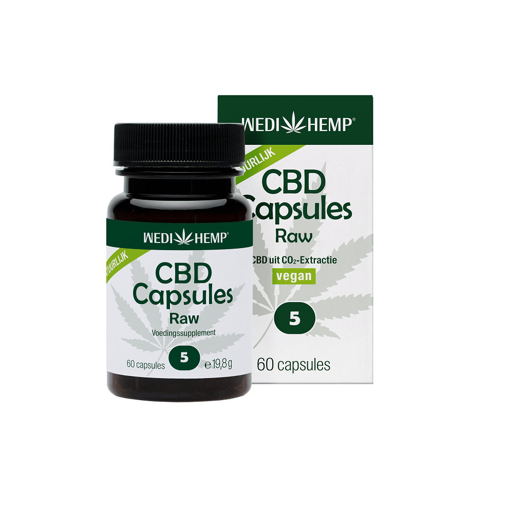 Image of Wedihemp CBD Capsules 5% (60 pieces)
