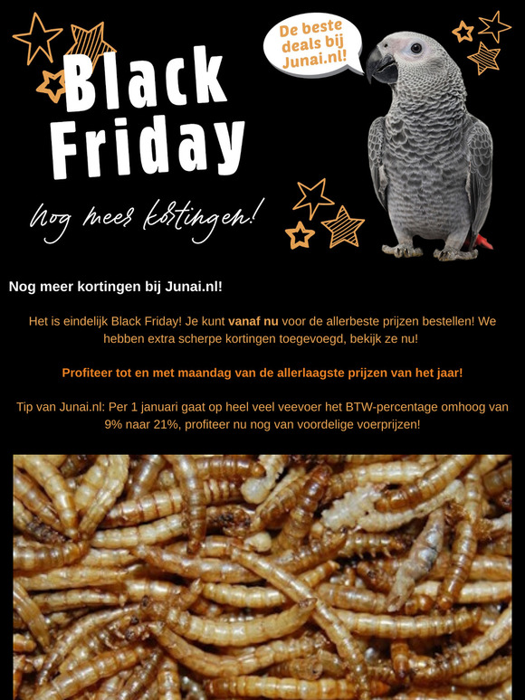 Nu nog hogere kortingen! - Black Friday Aanbiedingen