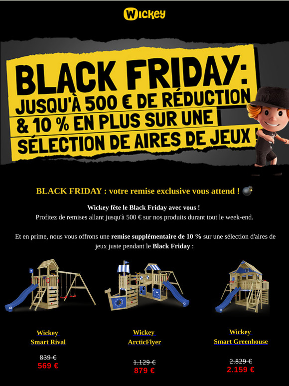 BLACK FRIDAY : votre remise exclusive vous attend ! 💣