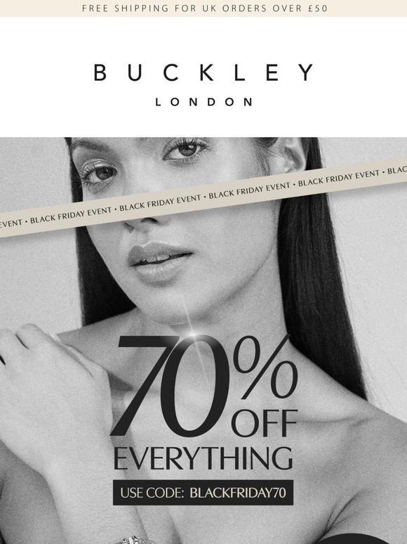 70% OFF EVERYTHING FOR 24 HOURS ONLY!