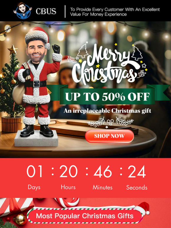 Find Personalized Bobbleheads Christmas Gifts Here! 🎅