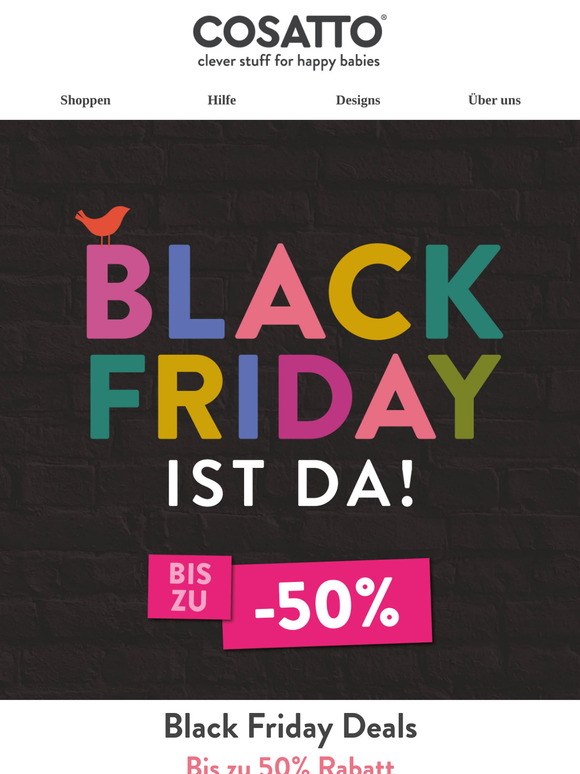 Black Friday ist endlich da