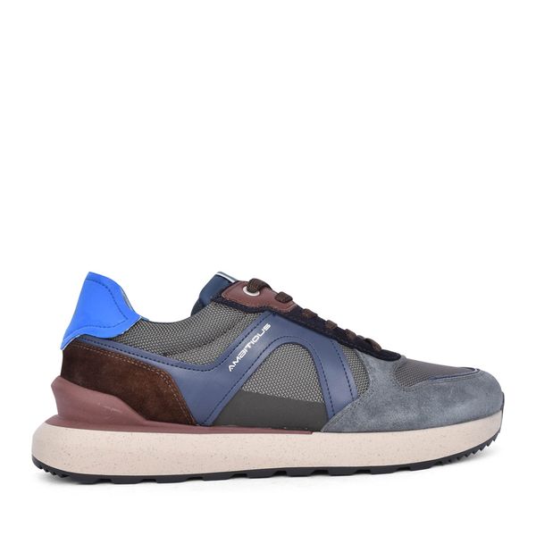 MENS 13644 OWENS LACED TRAINER in GREY