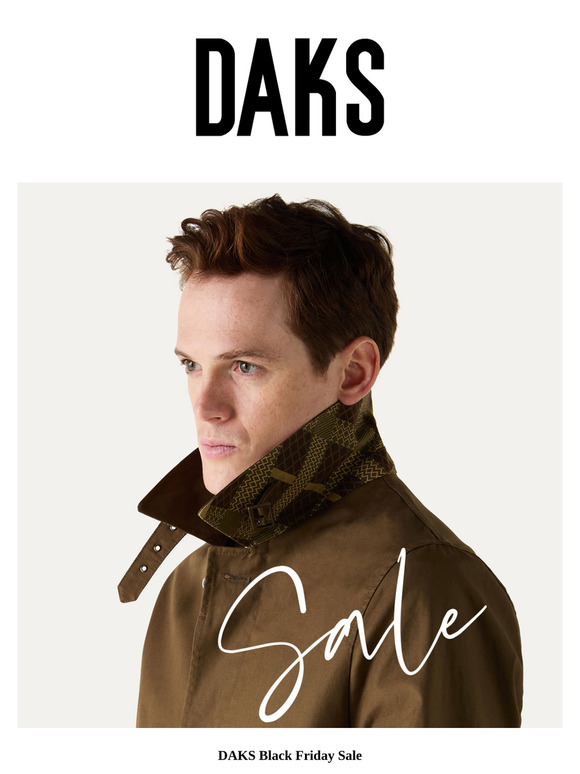 DAKS Black Friday Sale - 20% off