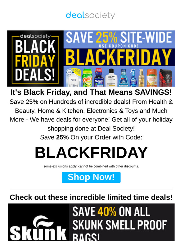 Black Friday Deals That You'll Love!