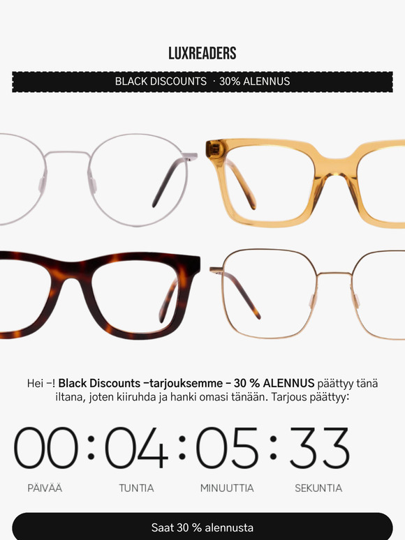 Vain tänään: Black Friday -tarjouksia, joita et voi ohittaa 🤓
