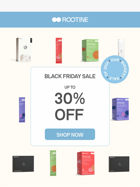 Black Friday is Here: Shop Our Biggest Sale 🎉