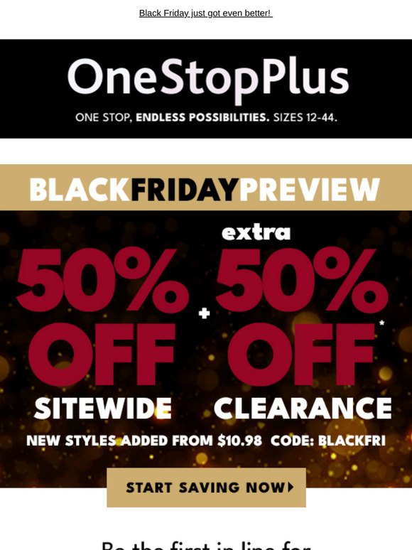 ATTN: EXTRA 50% off Clearance!
