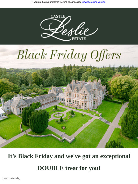 Hurray! You’re the first to receive our Black Friday Offers.
