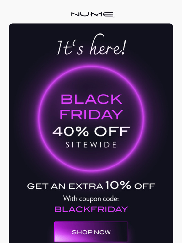 🎁 Don’t Miss Out! Black Friday Deals 40% off + Extra 10% Off Inside!