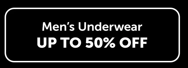 Men’s Underwear Up To 50% Off