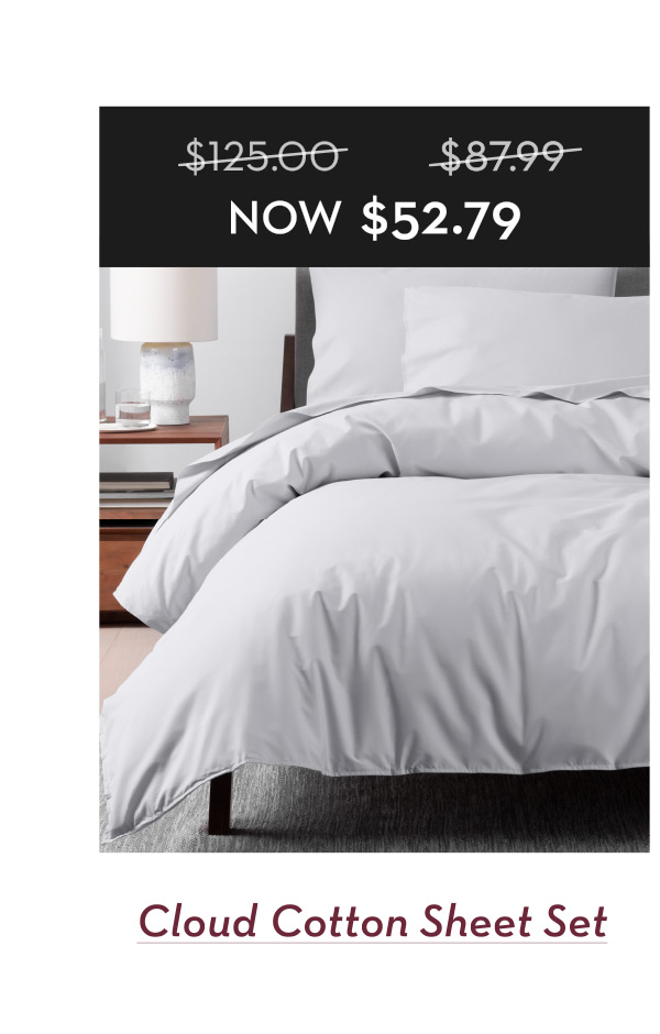Shop Cloud Cotton Sheet Set