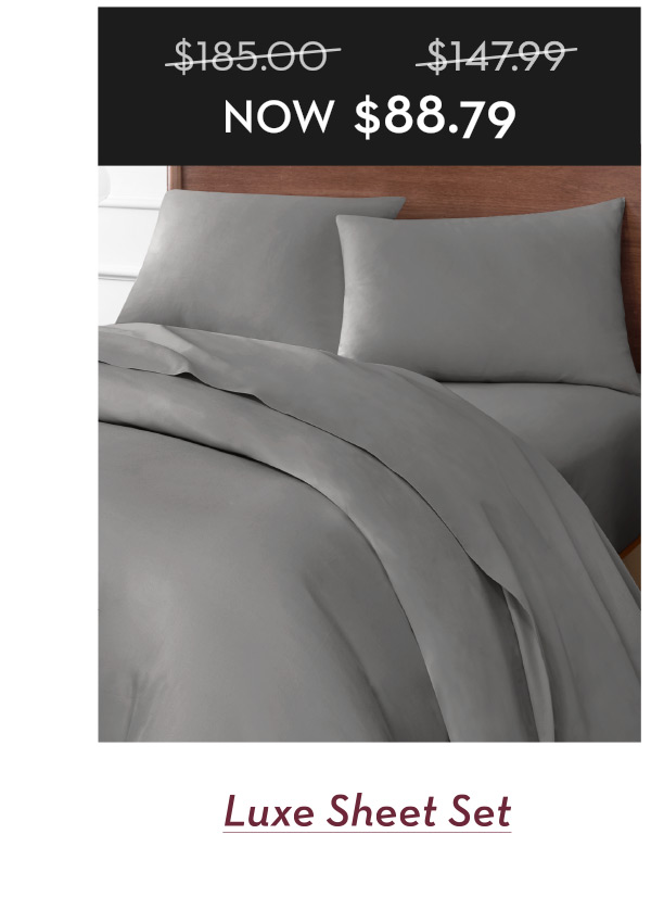 Shop Luxe Sheet Set