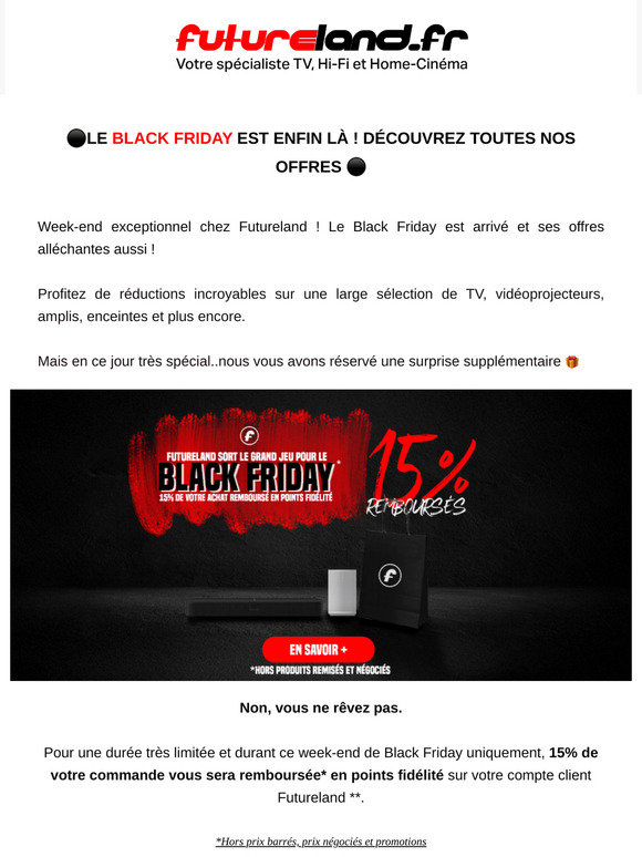 Black Friday⚫ C'est enfin le jour J !