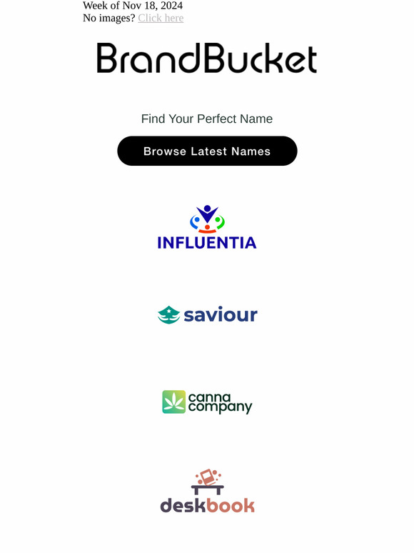 Your Weekly Digest of New Names