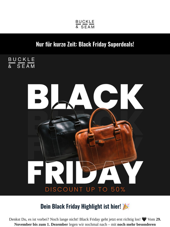Black Friday: Es geht los!🕶️🎉